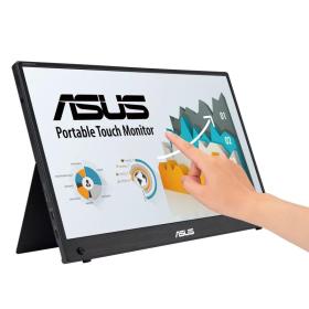 ASUS ZenScreen MB16AMTR Computerbildschirm 39,6 cm (15.6") 1920 x 1080 Pixel Full HD LCD Touchscreen Schwarz