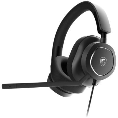 MSI Maestro 300 Auriculares Alámbrico Diadema Juego USB Type-C   USB Type-A Negro