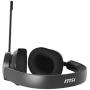 MSI Maestro 300 Auriculares Alámbrico Diadema Juego USB Type-C   USB Type-A Negro