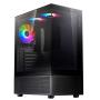 XPG INVADER X MINI KOMPAKTES MID-TOWER-CASE Black