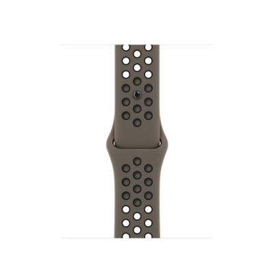 Apple MPGT3ZM A Intelligentes tragbares Accessoire Band Schwarz, Grau, Olive Fluor-Elastomer