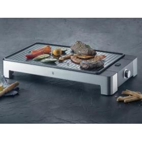 WMF 0415330011 Grill Rettangolare Elettrico Nero, Acciaio inox 2000 W