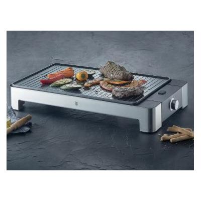 WMF 0415330011 Grill Rectangulaire Electrique Noir, Acier inoxydable 2000 W