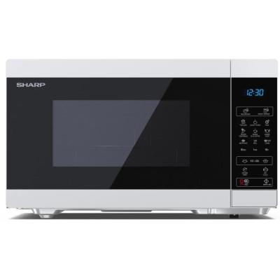 Sharp YC-MG81E-W microwave Black, White Grill microwave Countertop 28 L 900 W