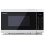 Sharp YC-MG81E-W microondas Negro, Blanco Microondas con grill Encimera 28 L 900 W