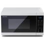 Sharp YC-MG81E-W microondas Negro, Blanco Microondas con grill Encimera 28 L 900 W