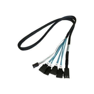 Highpoint 8643-4SATA-1M cable Serial Attached SCSI (SAS) 12 Gbit s Negro