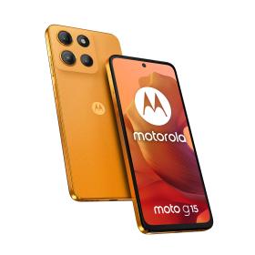 Motorola moto g15 17,1 cm (6.72") Double SIM Android 15 4G USB Type-C 4 Go 128 Go 5200 mAh Orange