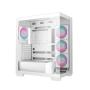 DeepCool CG580 4F WH Midi Tower Blanco