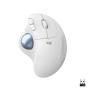 Logitech Ergo M575 ratón Oficina mano derecha RF Wireless + Bluetooth Trackball 2000 DPI