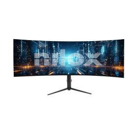 Nilox NXM49CRVDC computer monitor 124.5 cm (49") 5120 x 1440 pixels Dual QHD LED Black