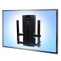 Ergotron 61-128-085 soporte para monitor 160 cm (63") Pared Negro