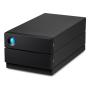 LaCie 2big RAID 8TB unidad de disco multiple Escritorio Negro