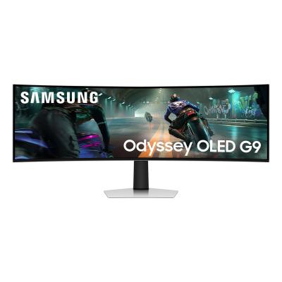 Samsung S49DG910SU Computerbildschirm 124,5 cm (49") 5120 x 1440 Pixel Dual QHD OLED Silber