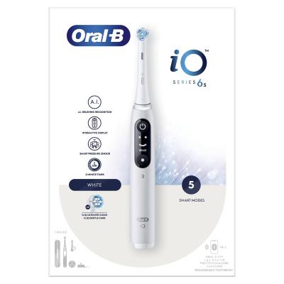 Oral-B iO 6 Erwachsener Vibrierende Zahnbürste Weiß