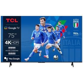 TCL P61 75P61B TV 190.5 cm (75") 4K Ultra HD Smart TV Wi-Fi Titanium