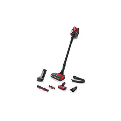 Bosch Serie 8 BBS8214PET scopa elettrica Aspirapolvere a bastone 2 in 1 Batteria Secco Senza sacchetto 0,4 L Nero, Rosso 4 Ah