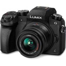 Panasonic Lumix DMC-G7 + G VARIO 14-42mm MILC 16 MP Live MOS 4592 x 3448 pixels Black