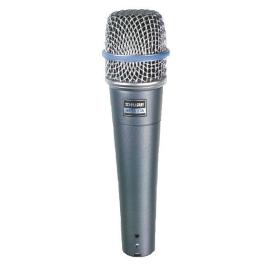 Shure Beta 57A Bleu Microphone de scène direct