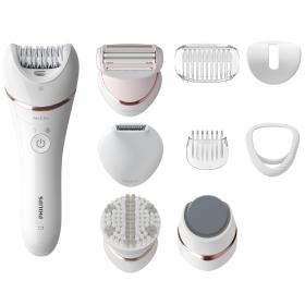 Philips Epilator Series 8000 BRE740 10 Epilatore Wet & Dry