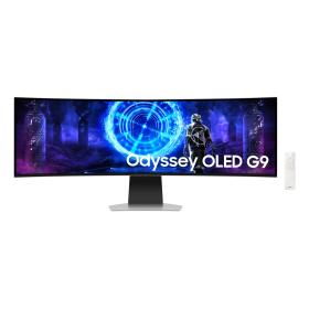 Samsung S49DG950SU computer monitor 124.5 cm (49") 5120 x 1440 pixels Dual QHD OLED Silver