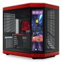 HYTE Y70 Touch Infinite Midi Tower Noir, Couleur cerise