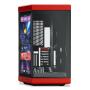 HYTE Y70 Touch Infinite Midi Tower Noir, Couleur cerise