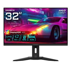 GIGABYTE M32UP 31.5" Écran de jeu UHD - 3840 x 2160, 160 Hz, 1 ms, 350 cd m², AMD FreeSync Premium Pro, DisplayHDR 400, HDMI