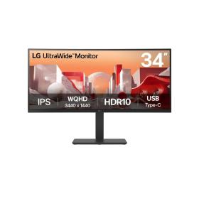 LG 34BA75QE-B computer monitor 86.4 cm (34") 3440 x 1440 pixels Wide Quad HD LCD Black