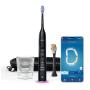 Philips DiamondClean Smart 9400 Sonicare Spazzolino Elettrico Sonico Nero con App, con custodia da viaggio HX9917 89