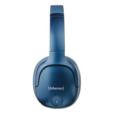 Intenso O400HA Kopfhörer Kabellos Handgeführt Musik Alltag Bluetooth Blau