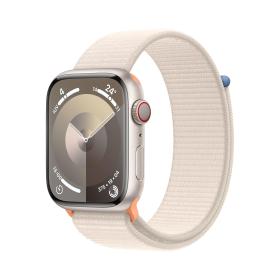 Apple Watch Series 9 OLED 45 mm Digital 396 x 484 Pixeles Pantalla táctil 4G Beige Wifi GPS (satélite)