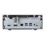 Shuttle XPC slim Barebone XH510G - S1200, Intel H510, 1xDP, 1xHDMI, 1x PCI-E 16X, 1x LAN, 1x 2.5", 2x M.2, 24 7 Dauerbetrieb