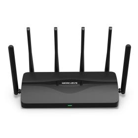 Mercusys MR47BE router inalámbrico 2.5 Gigabit Ethernet Tribanda (2.4 GHz   5 GHz   6 GHz) Negro