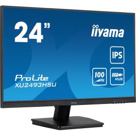 iiyama ProLite XU2493HSU-B7 computer monitor 60.5 cm (23.8") 1920 x 1080 pixels Full HD LED Black