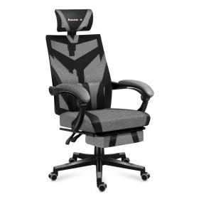 Huzaro Combat 5.0 Silla para videojuegos de PC Asiento de malla Negro, Gris