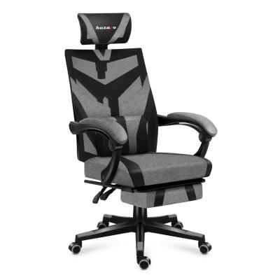 Huzaro Combat 5.0 PC-Gamingstuhl Netz-Sitz Schwarz, Grau