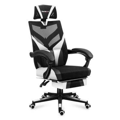 Huzaro Combat 5.0 Silla para videojuegos de PC Asiento de malla Negro, Blanco