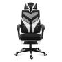 Huzaro Combat 5.0 Silla para videojuegos de PC Asiento de malla Negro, Blanco