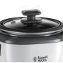 Russell Hobbs 27030-56 cuiseur à riz 300 W Noir, Blanc