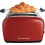 Russell Hobbs 26551-56 6 2 fetta e 1600 W Rosso, Argento