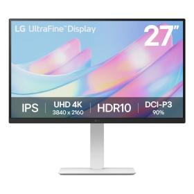 LG 27US550-W computer monitor 68.6 cm (27") 3840 x 2160 pixels 4K Ultra HD LCD Black, White