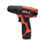 Yato YT-82901 cacciavite elettrico e avvitatore a impulso 1300 Giri min Nero, Rosso