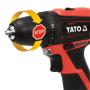 Yato YT-82901 cacciavite elettrico e avvitatore a impulso 1300 Giri min Nero, Rosso