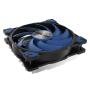 Akasa ALUCIA H6L Processor Air cooler 12 cm Black, Blue 1 pc(s)