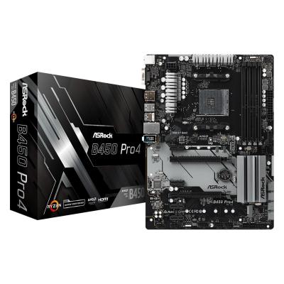 Asrock B450 Pro4 AMD B450 Emplacement AM4 ATX