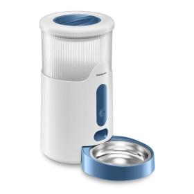 Panasonic CP-JNF01CW comedero y bebedero para perro y gato Plástico, Acero inoxidable Blanco Universal Comedero automático para