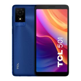 TCL 501 15,2 cm (6") SIM doble Android 14 Go edition 4G USB Tipo C 2 GB 32 GB 3000 mAh Azul