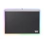 Thermaltake Argent MP1 RGB Gaming mouse pad Black, Titanium