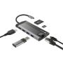 NATEC Fowler Plus USB Tipo C Negro, Gris